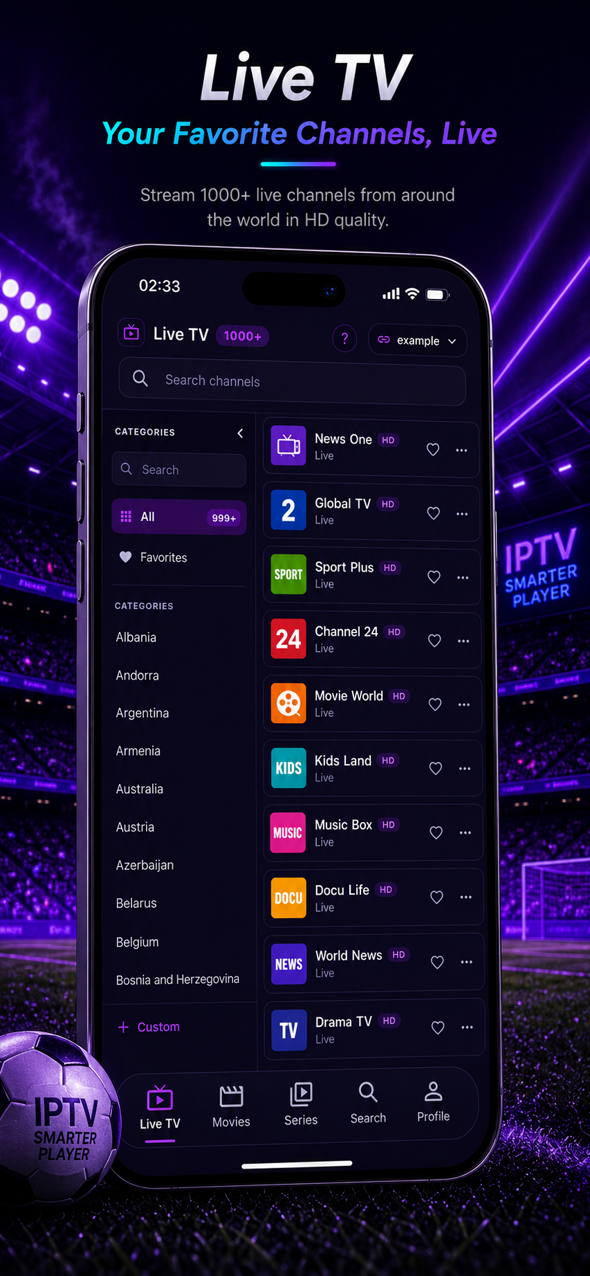 App screenshot preview